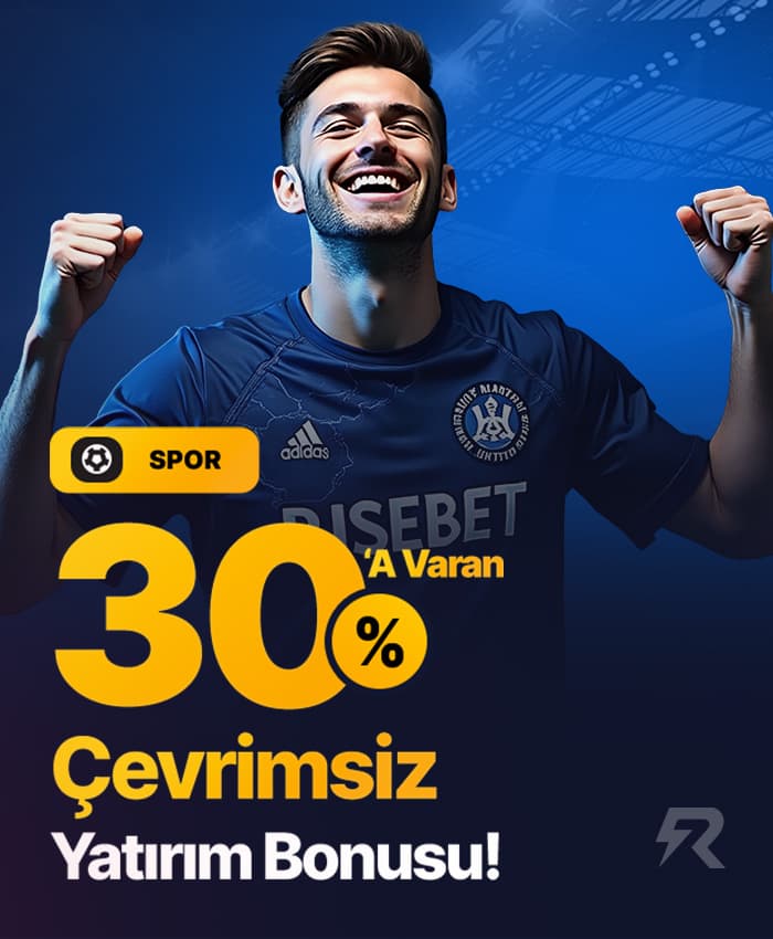 %30 Çevrim Şartsız Spor Bonusu